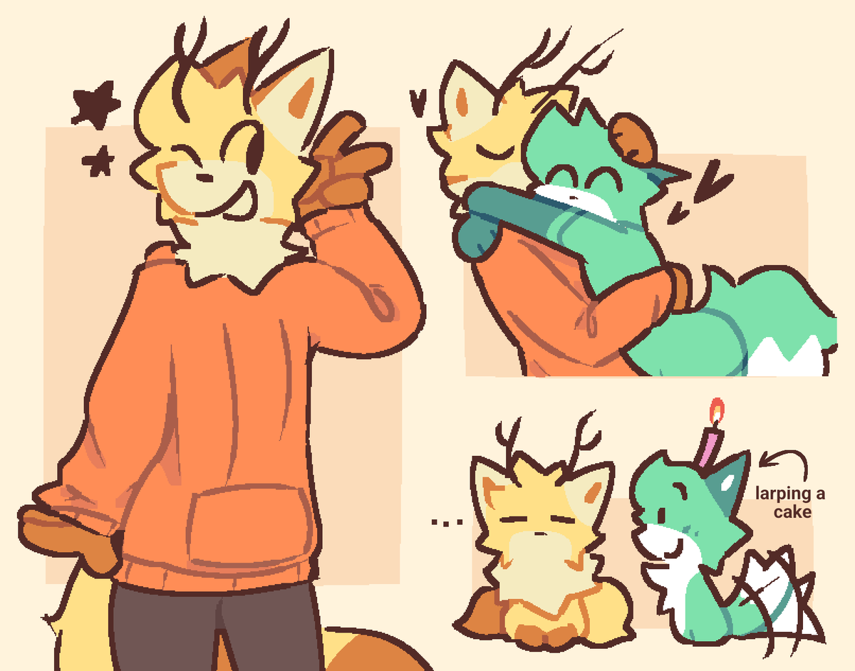 chipz_zzz's tweet photo. cuddly lemon deerfox go https://t.co/4DpNvO7tdk