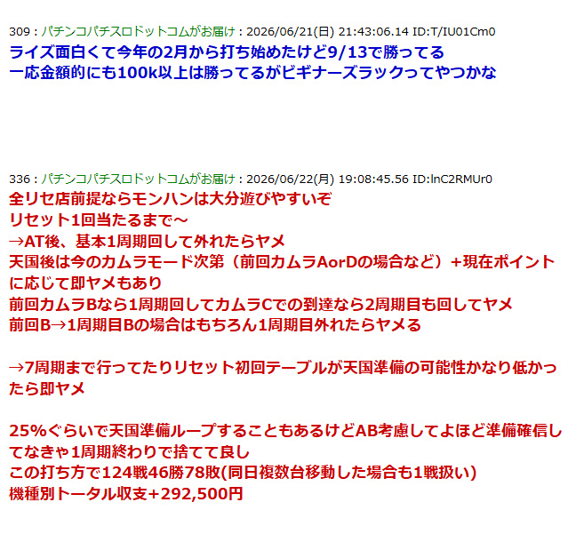 pachicom777's tweet photo. ハンターさん「全リセ店前提ならモンハンは大分遊びやすいぞ」

https://t.co/Am5zMQMKVh https://t.co/yOaTrxztLi