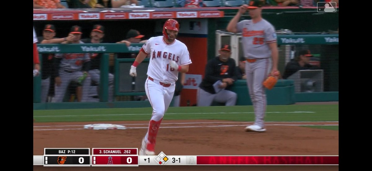 proowls's tweet photo. 6/23: Former @FAUBaseball star @NSchanuel was 2/4 with 2 Hits (62), 1 Home Run (6), 1 Run scored (26), and 2 RBI (30) for the @Angels! He is on a 6-game hitting streak with 3 consecutive multi-hit games! #FAUBaseball #FAU #Angels #OwlNation #OWLin #WinningInParadise #WIP https://t.co/DSxsjRhi6d