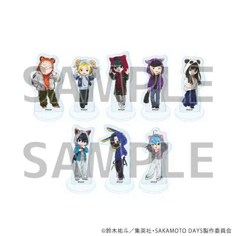 完売情報】 TVアニメ『SAKAMOTO DAYS』POP UP STORE ・アクリルぷち