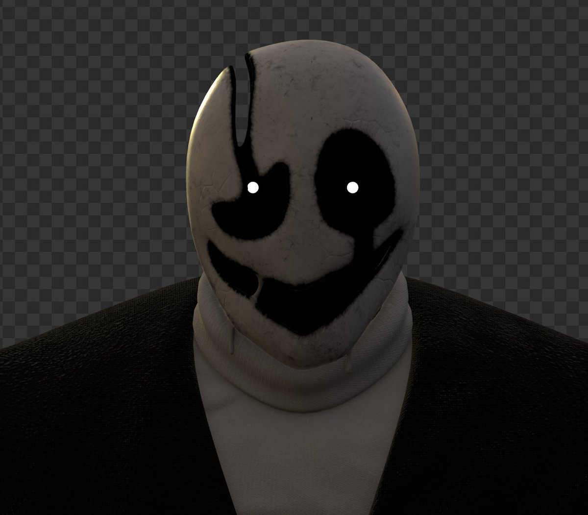 Since Deltarune is tomorrow, an update to Gaster has been made thanks ...