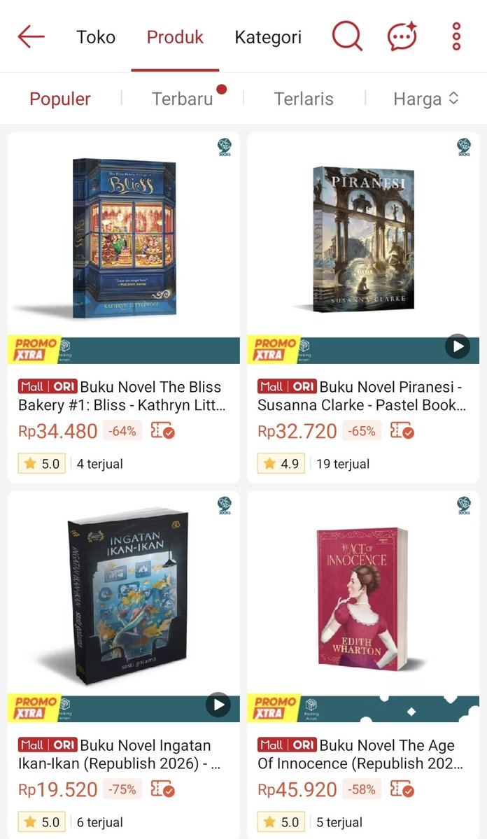 wolcverine's tweet photo. Info layanan masyarakat bagi bookworm fellas. Di akun syopi Pastel Books Official sedang ada diskon. Lumayan banget. https://t.co/WK1beoOjpP