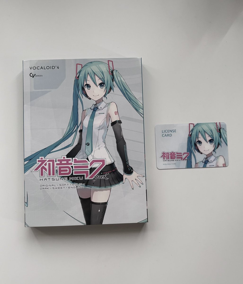 Miku42Miku's tweet photo. 初音ミク届いた~‼︎ 好きな曲をいっぱい歌ってもらいたい！ https://t.co/LBeZ7HAif6