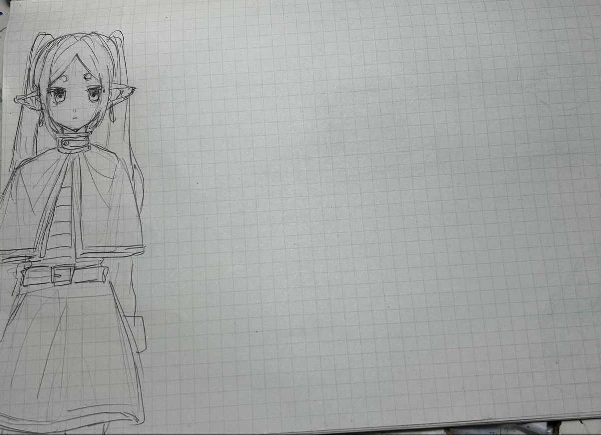 odadadao123's tweet photo. フリーレンがノート破壊してた
#イラスト https://t.co/spA65jl7nm