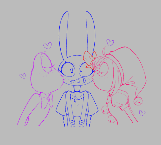 t0xicjunk's tweet photo. working !  #tadc #funnybunny #ribbitrabbitㅤㅤ https://t.co/6zaN8vfUF2