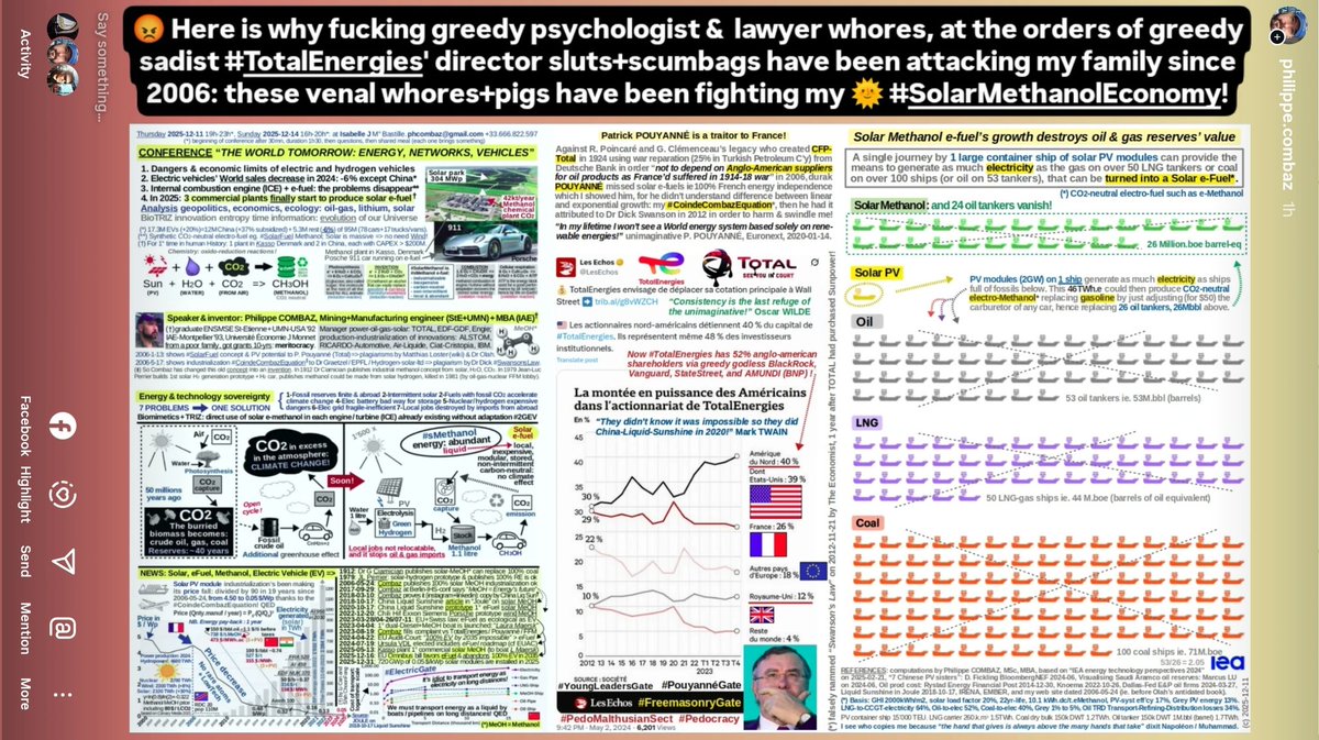 SolarMethanol's tweet photo. @PaxMetanola @Rothmus @phcombaz 👽Each f*ckng #Freemason is an enemy to France!
🇨🇵 #DeGAULLE warned us about disgusting greedy godless US imperialism over Europe!
👽#FrancMaçonnerieAMGOT #AMGOT #LeClanDesTraîtres f*ckng #YoungGlobalLeaders traitors working for CIA #PorterGOSS mafia!
😡#USgoHome #OperationFMdown https://t.co/4o0W3NZf9l