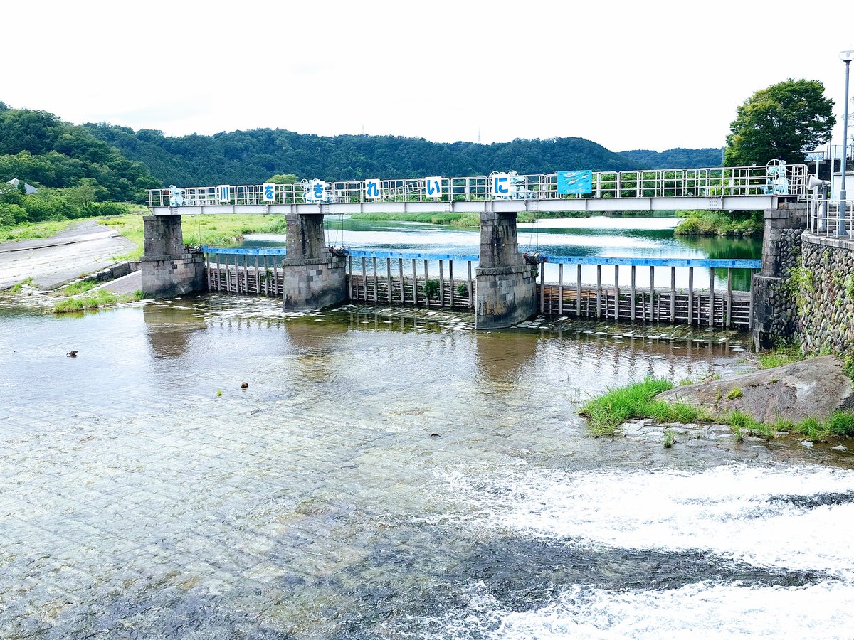 curryanman's tweet photo. 羽村の投渡堰
ちょっと変わった堰 https://t.co/ibdrpi0rf4
