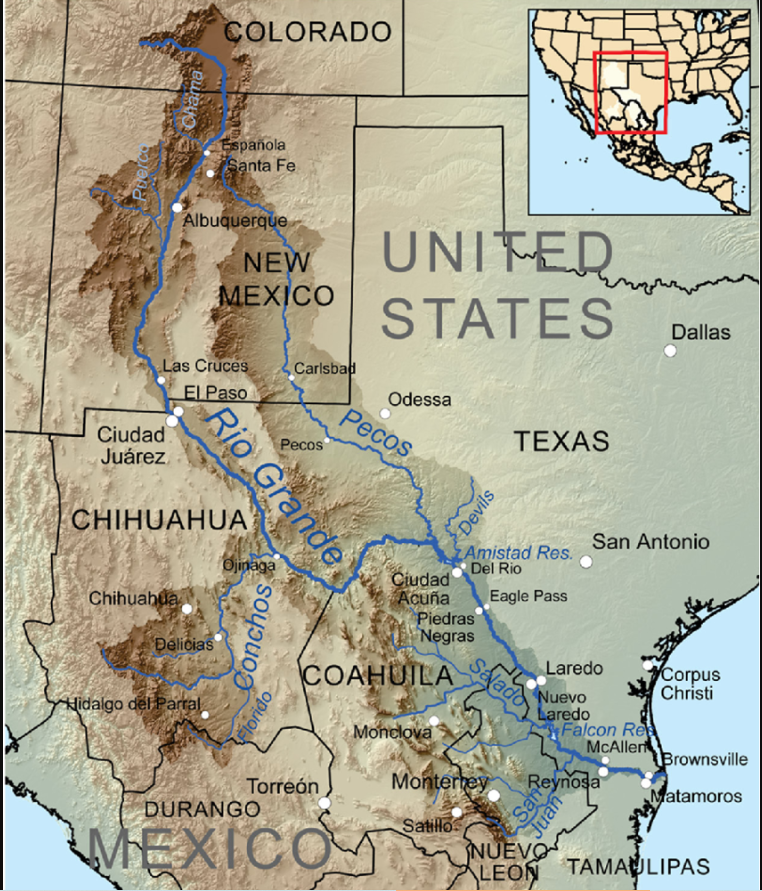 c_caul's tweet photo. #RiverAllocations #Groundwater #InterstateCompacts
Changes to Interstate Compacts; River Allocations to States and Districts; Rio Grande River
U.S. Supreme Court Resolves Rio Grande Compact Litigation; Final Decree Secures Texas Water Rights,
June 5, 2026 -
The Texas Commission on Environmental Quality (TCEQ) announced that the United States Supreme Court on May 26, 2026, has approved a comprehensive settlement agreement in the 13-year-long Rio Grande Compact litigation, formally resolving disputes over water deliveries to Texas from New Mexico and Colorado.
The dispute, which focuses on a stretch of the Rio Grande between Elephant Butte Dam and Hudspeth County, Texas, was submitted to the United States Supreme Court when Texas filed a lawsuit in 2013 to ensure that New Mexico water users stopped unfairly syphoning water from the river before it reaches Texas.
Having made a legal decision (to which the conservative justices dissented), SCOTUS turned the matter over to a special federal magistrate to evaluate all the facts, history, and public and private agreements and to provide a recommendation of the rights of each of the States.
The U.S. Supreme Court approved a settlement package designed to rein in groundwater pumping along one of North America’s longest rivers and ensure enough water reliably makes it from New Mexico to Texas, ending a long-running dispute over management of the Rio Grande.
Those solutions will include everything from long-term fallowing programs and more efficient irrigation infrastructure to developing new sources of water, like tapping brackish supplies or importing water, and improving stormwater management so more runoff can be captured and stored.
Texas participates in the Compact through what is known as Downstream Contracts. The original 1938 Compact did not mention pumping rights for Texas. Throughout the 13-year litigation, the Texas Legislature funded the TCEQ’s support of the case.
While the Colorado River gets all the headlines, experts say the situation along the Rio Grande is just as dire (and complex). Stretches of the river as far north as Albuquerque are expected to go dry again this year, marking the third time in five years.
Under the settlement, New Mexico must reduce annual groundwater depletions by 18,200 acre-feet, or about 5.9 billion gallons (22.3 billion liters) within the next 10 years. The commitment includes completing half of that within the next five years.
That represents about 5% to 7% of current groundwater use in the lower Rio Grande. The settlement doesn't dictate what sector the water savings comes from, so an outside counsel said industry and municipalities could also partner with the state to meet the mandates.
Still, officials expect to achieve most of the necessary reductions from buying water rights from the agricultural industry, meaning more farmland would be retired.
NEXT: American River; Colorado River; Spreading Desert
Sources:
https://t.co/Au854w6Gwa