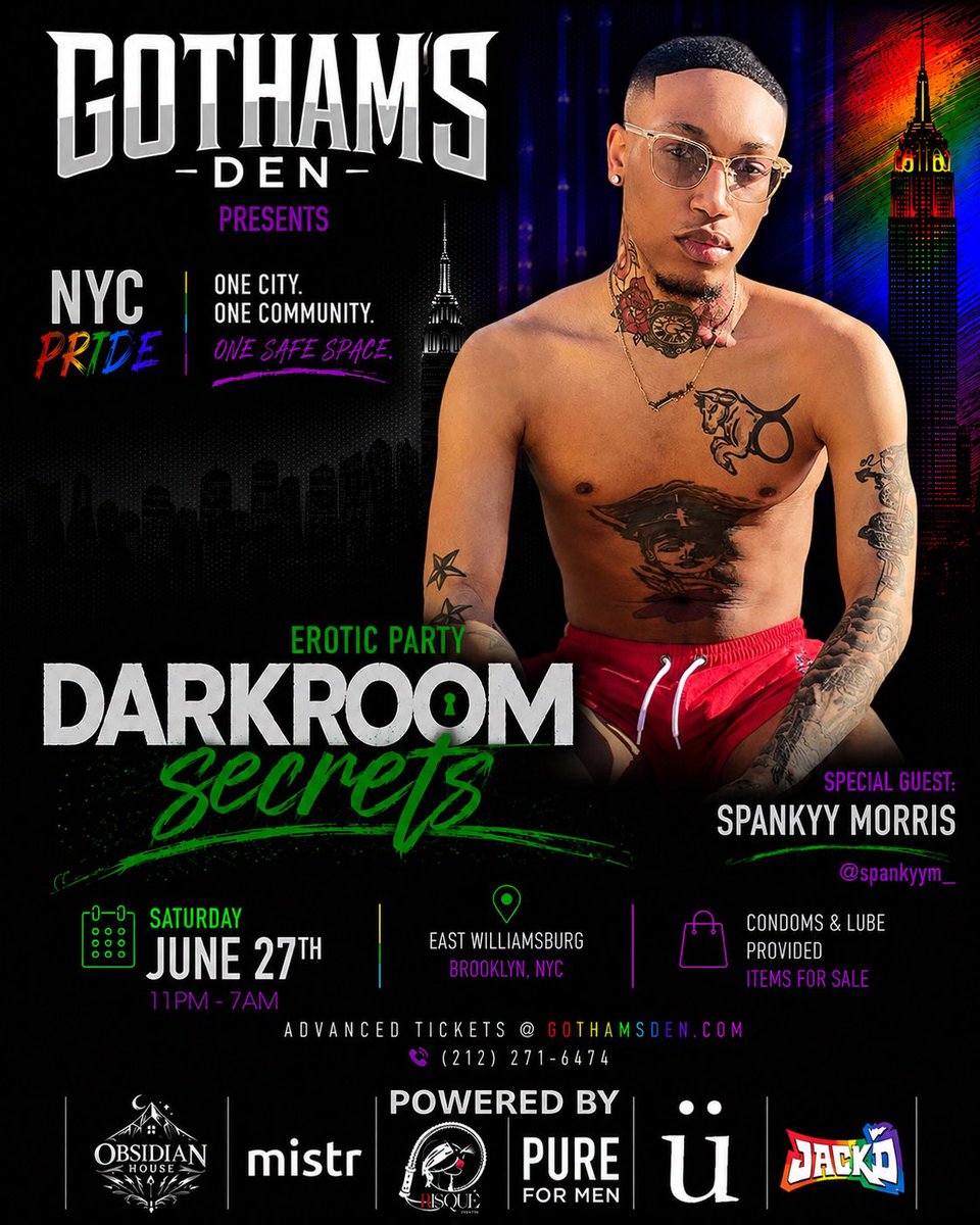 OhDasSpankyy's tweet photo. Making a Special appearance at @GothamsDen Party THIS SATURDAY 😈👀🙃

PULL UP ON ME 
@RisqueXYZ https://t.co/2Q89jd1yT3