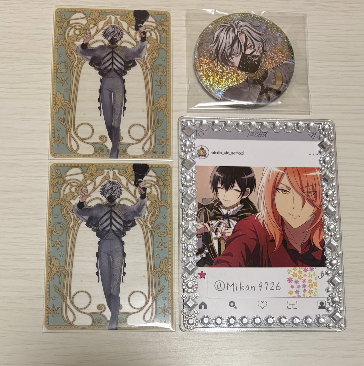 Mikan9726's tweet photo. 🩷剛→800円
🖤アイル→500円
🤍クリストファー→700円 https://t.co/AGoLLhgiI8