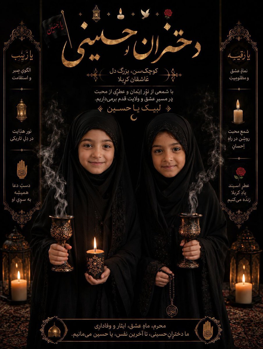 NbhHbs's tweet photo. The rituals of Ashura—from mourning processions to local traditions—are not customs. They are oaths of allegiance. An oath that we will never bow to tyrants.
   #یا_لثارت_الحسین https://t.co/1aTlxbeKqt