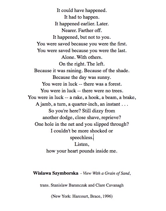 MirandaHqv's tweet photo. Wisława Szymborska https://t.co/WgK4wbKgfM
