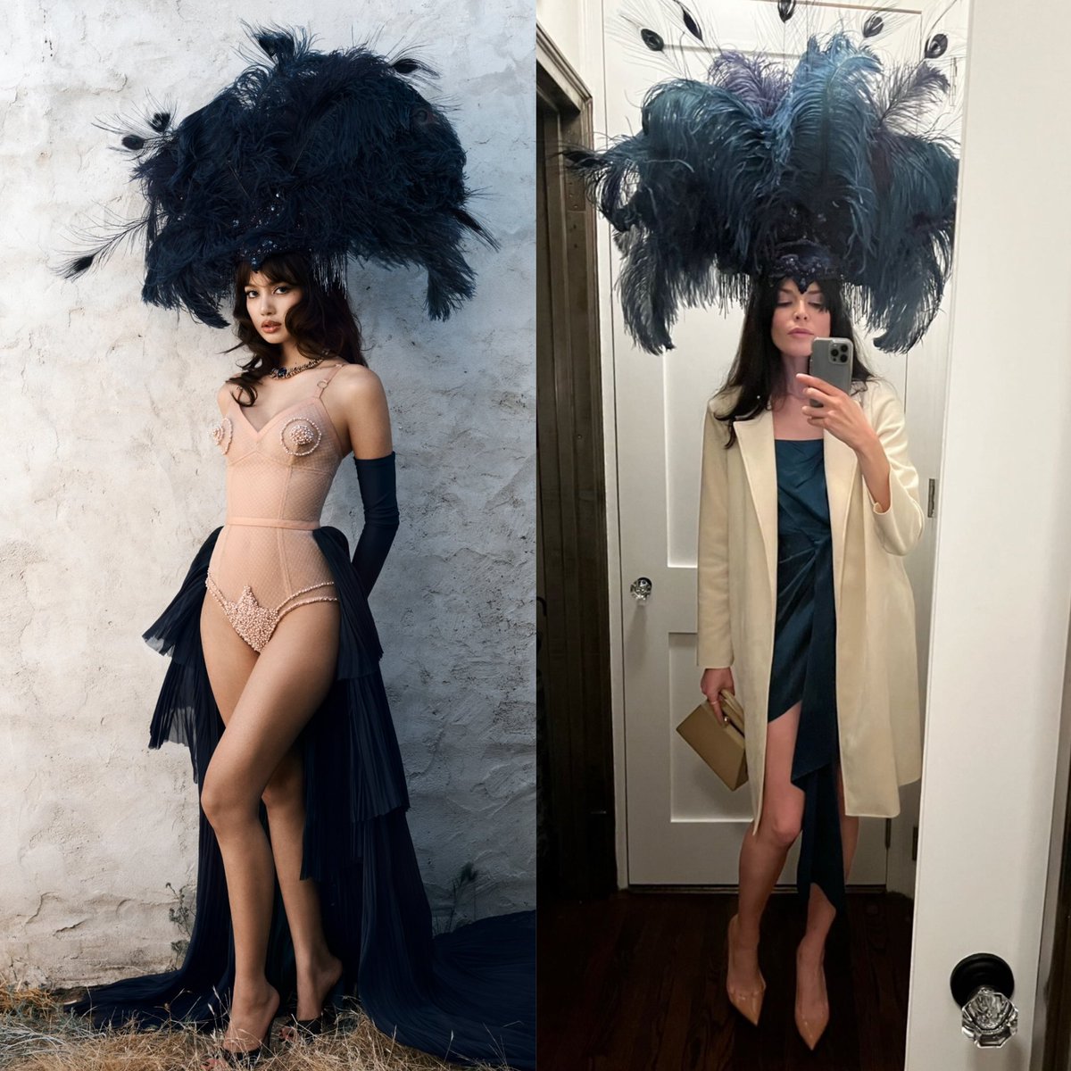 btf0327's tweet photo. LISA FOR VANITYFAIR  ☆ 1/2

Headpiece design by Kendal Green
Base Design &amp; Mentorship by Veritée Hill 
Sourced by @.newyorksintageine &amp; Shannon_Hoey
. https://t.co/GurBHsV0aD