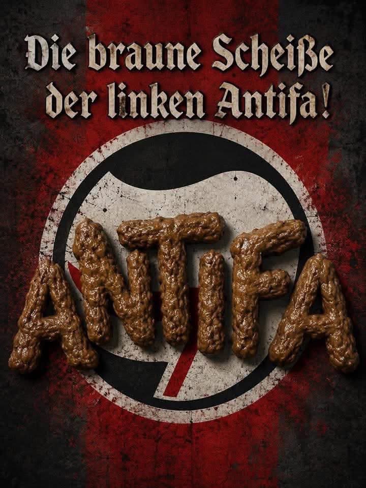 Gegenwind___'s tweet photo. GANZ DEUTSCHLAND HASST DIE ANTIFANTEN 💩🤮🤮🤢😡👊🏻🖕🏻🖕🏻 https://t.co/AHgixvcCum