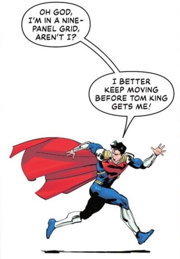iREUS_SA's tweet photo. SUPERBOY-PRIME DOESN’T WANT TO BE WRITTEN BY TOM KING LMAOOO https://t.co/rSCYmVwhO5