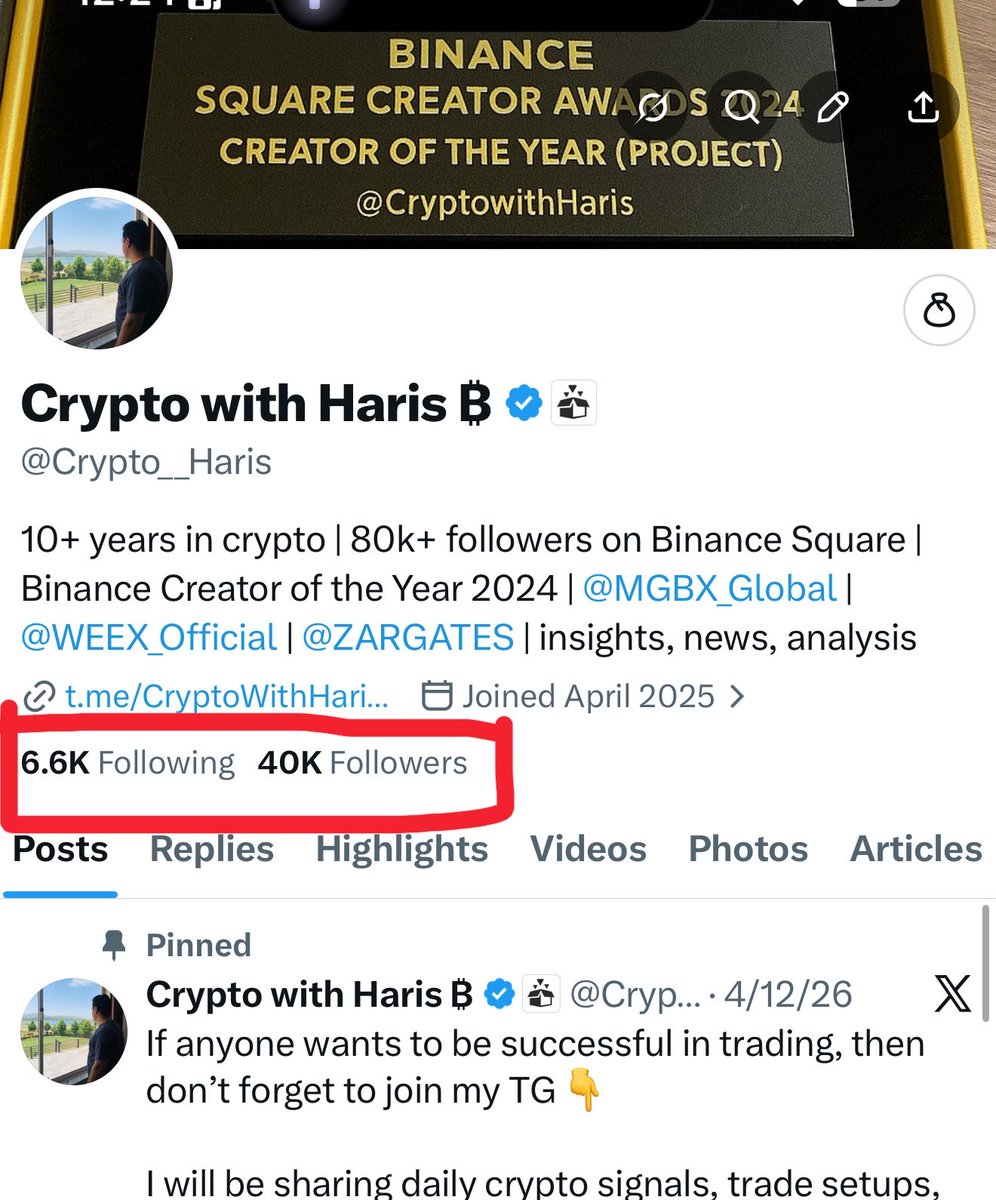 Crypto__Haris's tweet photo. $5000 Giveaway | 10 Winners 

If I complete 50k followers before the month ends, I will give $500 to 10 people.

Deadline: 30 June, 2026

To Win: Repost and tag 2 friends https://t.co/40WGvOous5