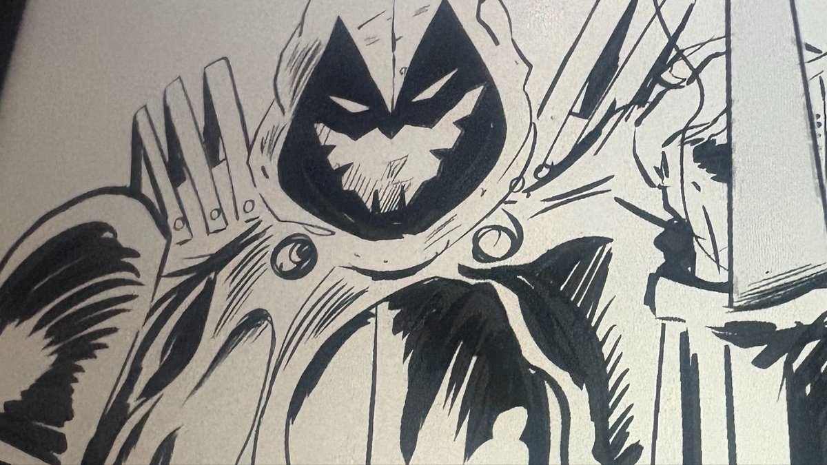 tyrjessuparts's tweet photo. jean-paul wednesdays  #wip #azrael #knightfall https://t.co/DDlTPcwVkf
