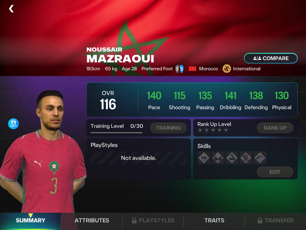 AdrenalineFCM's tweet photo. #NEWBIES GUIDE ๐ด
If you are new to #fcmobile ๐ฅฐ, and is need for a budget RB ๐๐ป, then 116 OVR, Mazaoui ๐ฒ๐ฆ can be game changing for you! ๐ฅถ
The stats๐ are undoubtedly solid as of a 116 ovr RB, and he also provides balanced performance! ๐คฉ
Just look at the price! ๐
#f2psguide https://t.co/hDknq8MX59