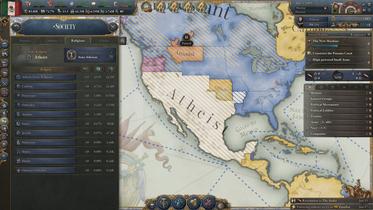TheRoubi's tweet photo. North America the way it was supposed to be

vicky 3 is peak btw u should try it 🙏 https://t.co/TVlV04axZB