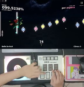 full_combo_max's tweet photo. the bell tolls…
Project:Rusher is updated, adding Belle de Nuit (Kurokotei, AKA) to the game! Grab your favorite turntable controller and give it a whirl!
#ProjectRusher https://t.co/SXvBsFXmWL