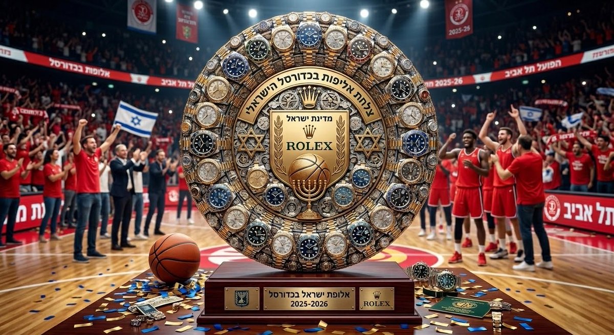 iceman_tlv's tweet photo. @MaccabiTLVBC @OferYannay  יש לי רעיון ליצירה עם השעונים שלך: https://t.co/L1th6gbWtY