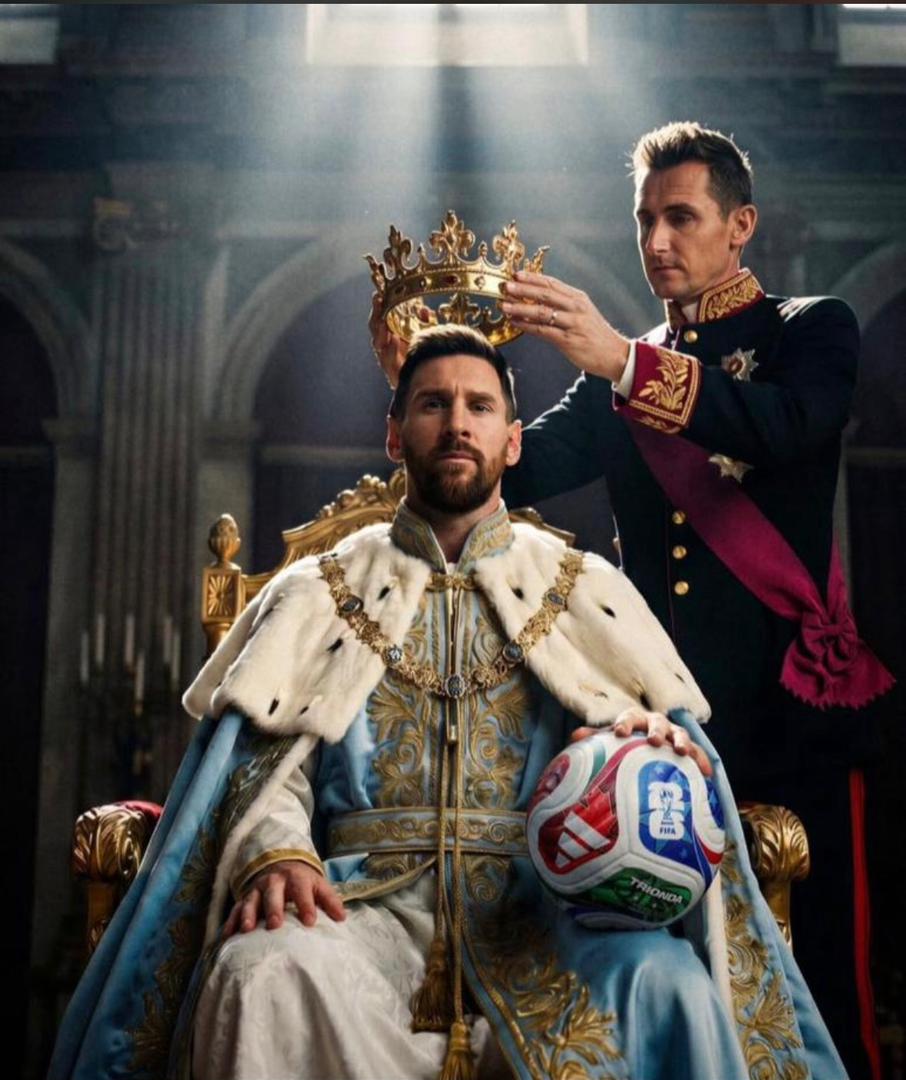 ZionCosmas's tweet photo. From Rosario to Barcelona to the greatest title of all: the World Cup triumph in Qatar. Messi has broken nearly every record, won every major title, and shaped an entire generation.

39 years old. A living legend. 🐐👑 https://t.co/iOWApHy0fN