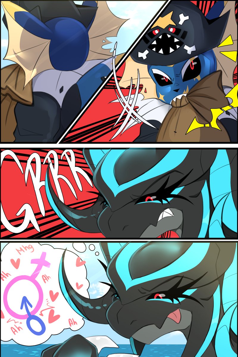 Slizzter's tweet photo. Comic finished, thanks for commissioning me! https://t.co/2X8MLcAJwR