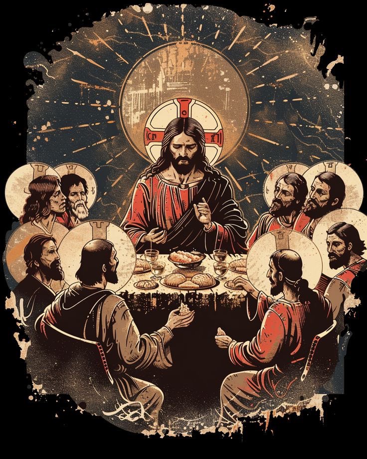whisper_faith0's tweet photo. The Last Supper https://t.co/xzU99qzMwV