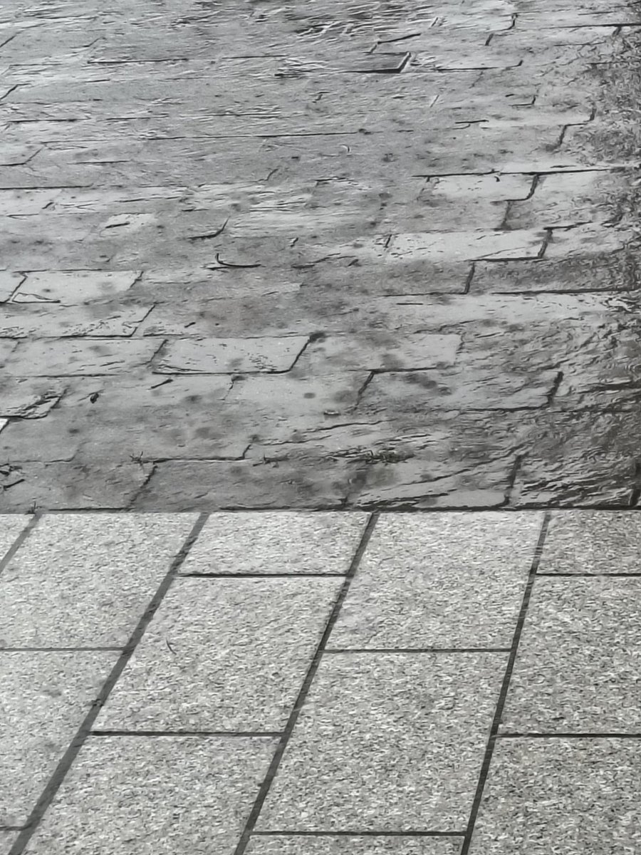 1959mark's tweet photo. 今朝は線状降水帯の大雨の中、歯医者さんと左膝のリハビリ治療です！！(>.<)　#線状降水帯 https://t.co/FnlONa6HUk