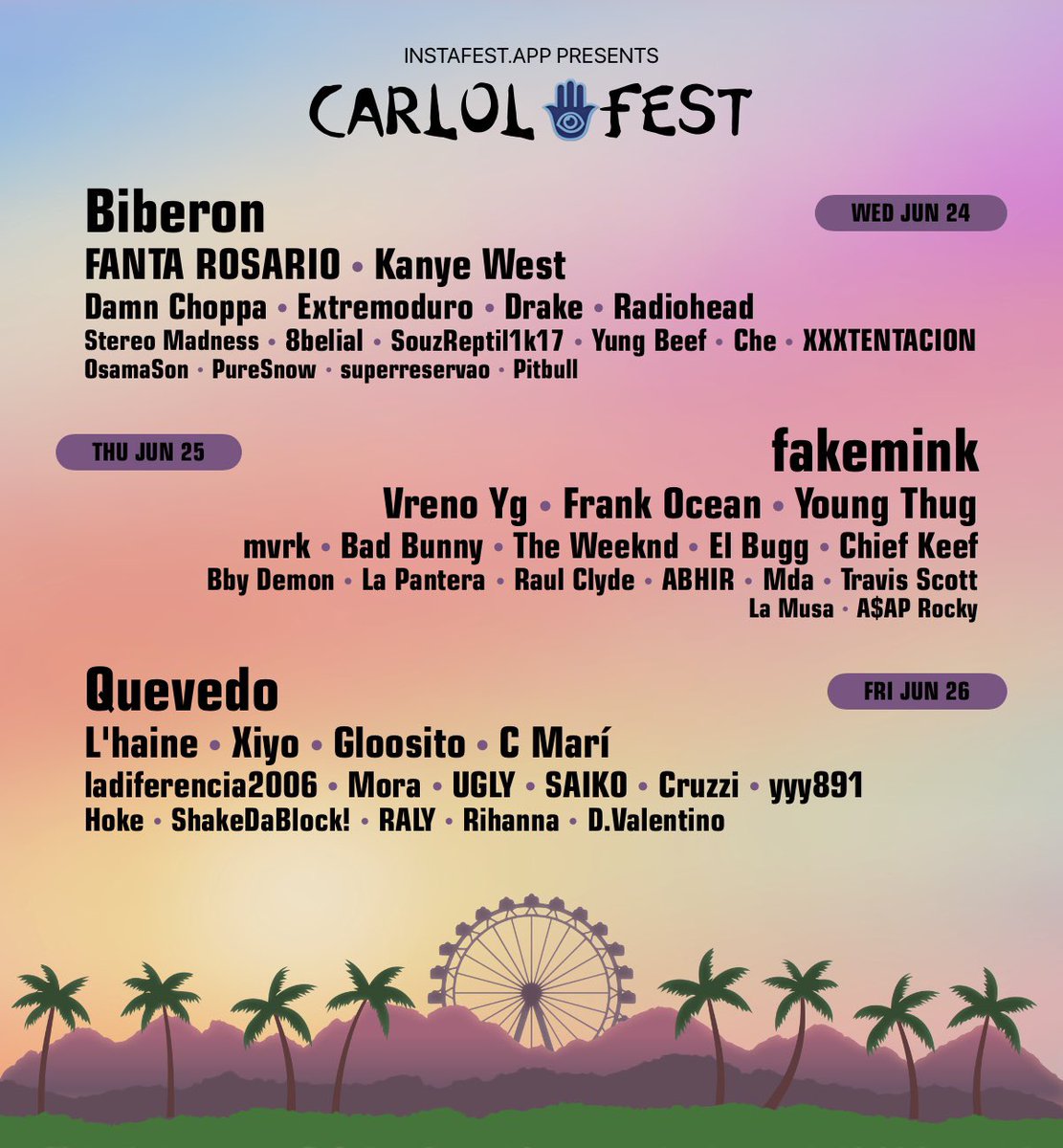 looooolcar's tweet photo. festival que marcaria generaciones eh https://t.co/RtpUfECc41