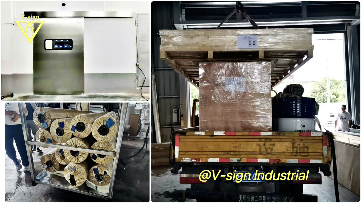 ChorryCheng's tweet photo. Today news: S/S 304 automatic sliding door and door curtains for high speed door delivered to India.
https://t.co/H5EO27vWzO https://t.co/FUbcT5YMWj