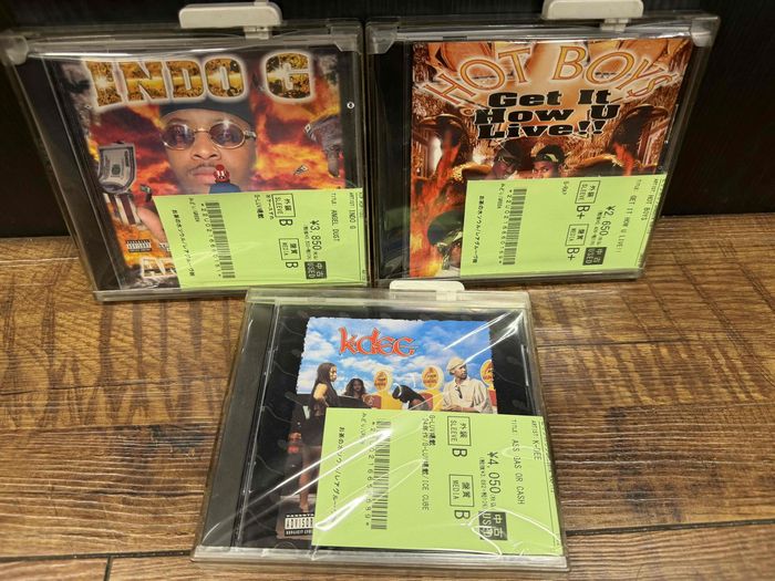 本日はG-RAP中心に新着中古CDが入荷!! 入荷数は60枚程ですが、G-LUV
