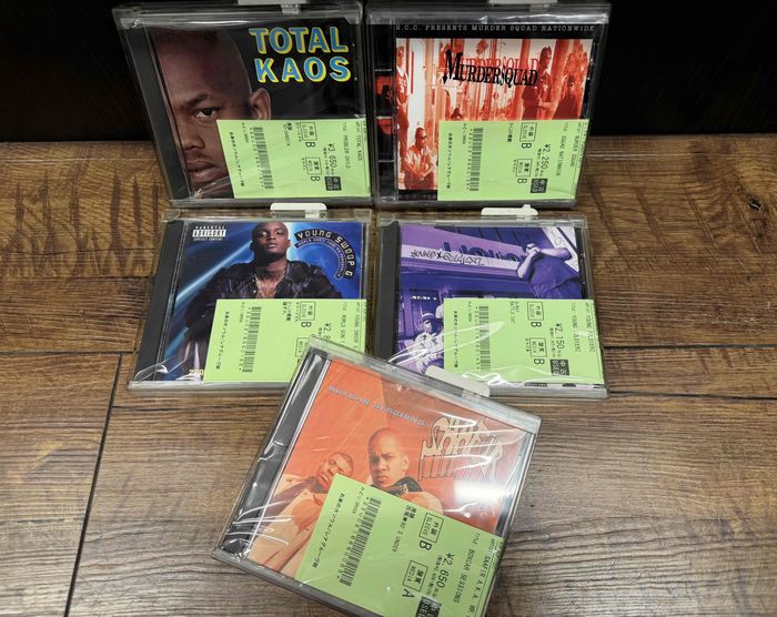 本日はG-RAP中心に新着中古CDが入荷!! 入荷数は60枚程ですが、G-LUV