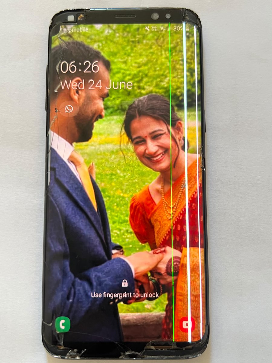 chanddeep46's tweet photo. Bought my Galaxy S8 in Dec 2018. Today it looks like it survived a war - cracked screen, chipped edges, near hardware failure, and battle scars everywhere… yet it still runs flawlessly.

In a world of “use &amp; throw” gadgets, this phone refuses to quit. @Samsung @SamsungMobile https://t.co/IyOkuO16h9