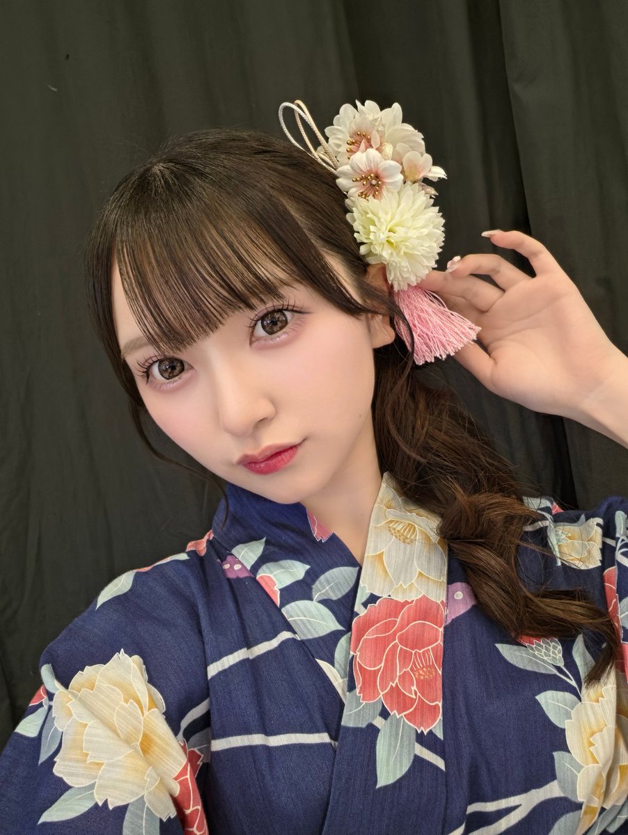 sorara_akb48's tweet photo. こんにちは☁
今年の浴衣〜！！どうかな？
今日も1日頑張りましょう🦦💕 https://t.co/NcWAqJjNgT