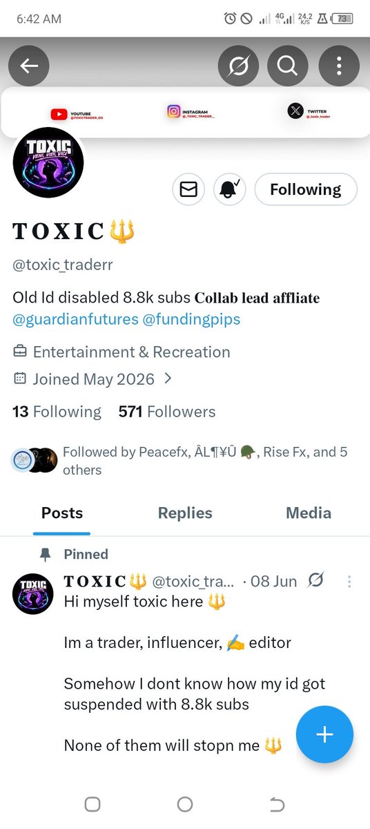 Doffafx's tweet photo. @risers343 @__Peacefx @raghavsharmafx @toxic_traderr @212218835Goma @Flex_Fx01 @gamjiforex  All task done sir waiting for a result https://t.co/RVvl1o7033