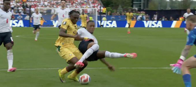 Imtherealanon's tweet photo. It's a Jackie Chan move, a Bruce Lee moment. #ENGGHA #GHAENG #England #FIFAWorldCup https://t.co/LzVCB9j0Fc