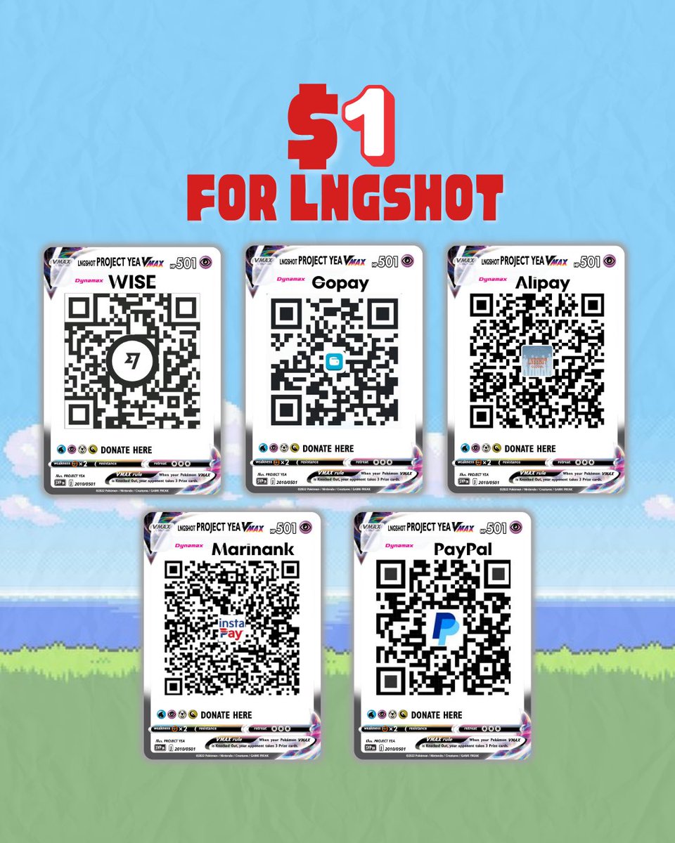 LNGSHOTBASE4sho's tweet photo. 📢 Every $1 for LNGSHOT! 

Help us raise funds to help close the gap and strengthen LNGSHOT's position on KM CHART 🙌

📊 Current Progress: 34.21% Complete GOAL TO RAISED : 380$ 
🎯 300 SHOTTIES 

🖇️ Donation Link: https://t.co/dgfRy7WvlC
🗂️Transparency Report: https://t.co/9zoCAG6rWw

#LNGSHOT #롱샷  #LNGSHOT_ProjectYEA