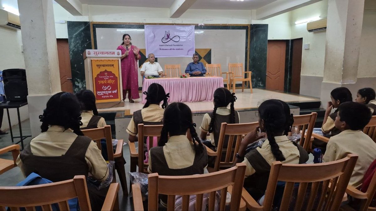 AnantDwivediOrg's tweet photo. At Anand Dwivedi Foundation, we believe mental stress caused by financial struggles should never be a  barrier for students.Our ADF Scholarship program eliminates this burden on kids by funding the entire academic year so that students focus on what they should do best-study. https://t.co/RJdFuayTwN