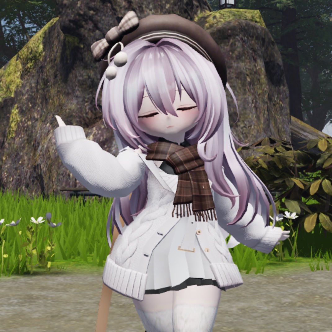 CherryAllergy's tweet photo. Another avatar 💜🤎🤍

#roblox #robloxavatar #robloxoc https://t.co/viq3Dn7WvG