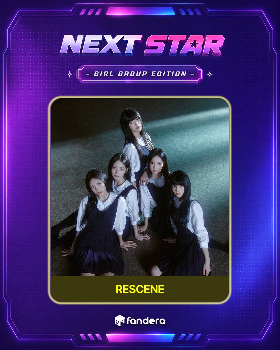Fandora_ofcl's tweet photo. 🏆<NEXT STAR - Girl Group Edition> 1위 안내🏆

#리센느
#원이 #리브 #미나미 #메이 #제나
@RESCENEofficial

1위를 축하드립니다! 

시안 모집 기간 : ~6/28(일)
보상 : 신촌 U-plex 전광판 & 지하철 DID 패널

- 광고 송출 일자 및 장소는 추후 팬도라 공식 X를 통해 확인 가능합니다.
- 최종 시안 투표는 [팬도라] 공식 유튜브에서 진행되며 좋아요 수가 가장 높은 시안이 1위를 차지합니다.