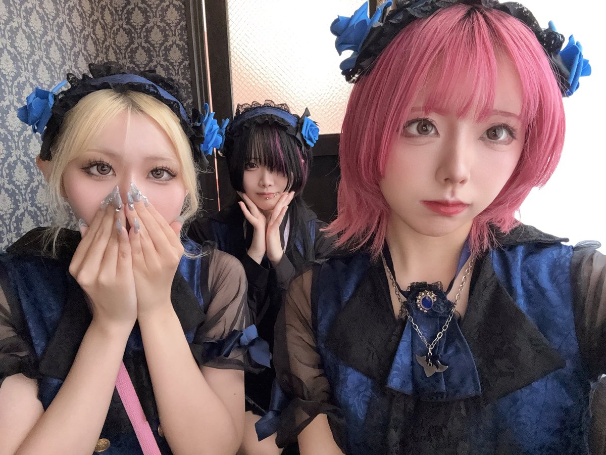 distortionelegy's tweet photo. ルイちゃんきました🥀✧

只今から♡ルイ♡なび♡ゆさ♡でお待ちしております👾↝

 #曲解のエレジー #コンカフェ #メイドカフェ #大須 #名古屋 https://t.co/hlLcFeO3Mc