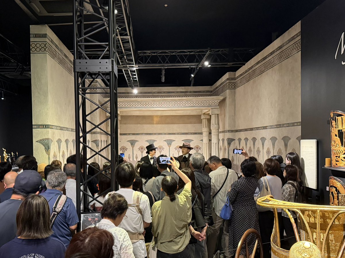 Withpoint_1010's tweet photo. 【絶賛公演中！】
横浜 #ミステリー・オブ・ツタンカーメン で開催中の体感型演劇ガイド #ミステリーライブ おかげさまで毎度大盛況で実施しております！
まだご覧になってない方は是非⚱️⚰️

物語の思い出は #ミステリーライブ #ミステリー・オブ・ツタンカーメン でSNSへアップしてくださいね♪ https://t.co/VDitA51Bck