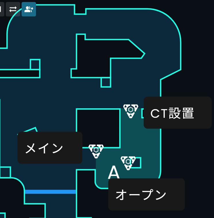 kyoVALOch's tweet photo. サミットのオススメ設置位置と耐えモク
#VALORANT https://t.co/s1VbLcjVfJ
