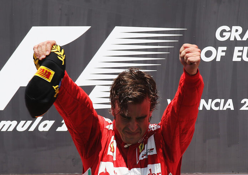 SoyMotor's tweet photo. ✨Una exhibición a la altura de muy pocos

🔙El 24 de junio de 2012 Fernando Alonso logró en Valencia una de sus mejores victorias tras deleitar al público de casa con un recital de adelantamientos

👀¿Cómo y dónde lo vivisteis vosotros? 

#F1 https://t.co/AG18ROUf9e