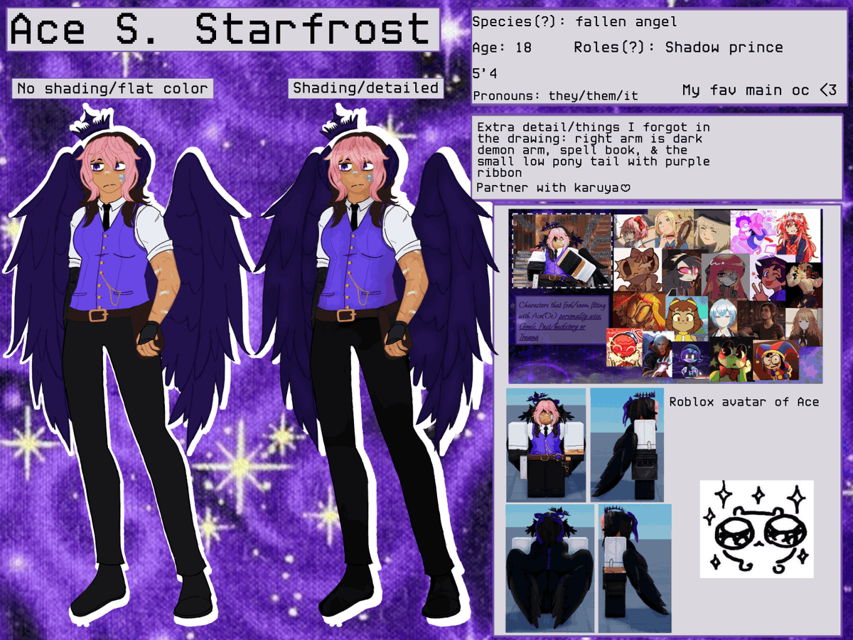 Ace_f0x's tweet photo. Art fight ref drawing for my Oc's!!!
check out my artfight profile: https://t.co/Mxp4ZZVPjU https://t.co/XP8CZq5MLP