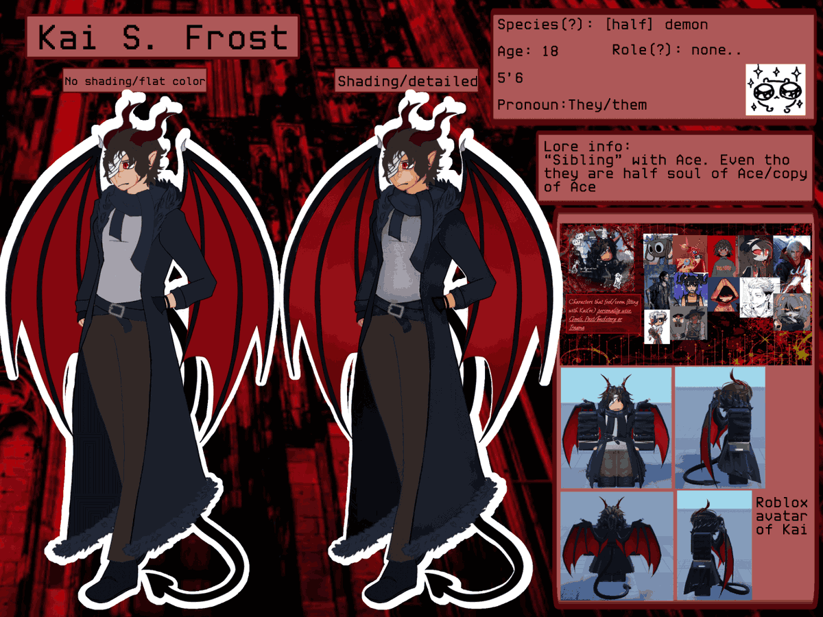 Ace_f0x's tweet photo. Art fight ref drawing for my Oc's!!!
check out my artfight profile: https://t.co/Mxp4ZZVPjU https://t.co/XP8CZq5MLP