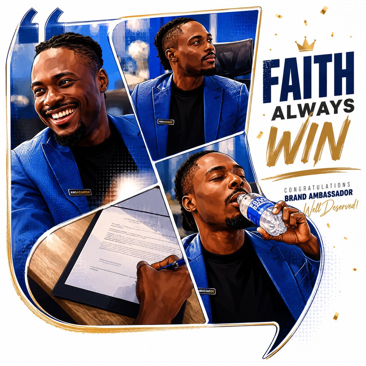 allstaaarz's tweet photo. Position yourself as if the spotlight is already on you, because destiny doesn’t send calendar invites. It arrives unannounced, and only those prepared can seize it.
Congratulations @faith_adewale_ https://t.co/MlDnInhUYY