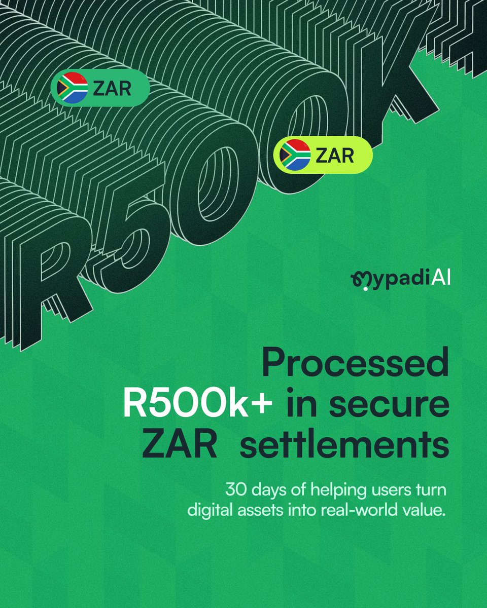 mypaddi_ai's tweet photo. For some, it’s a number.
For us, it’s 500,000 reasons to keep building. 💚 https://t.co/lSubAdrIWE