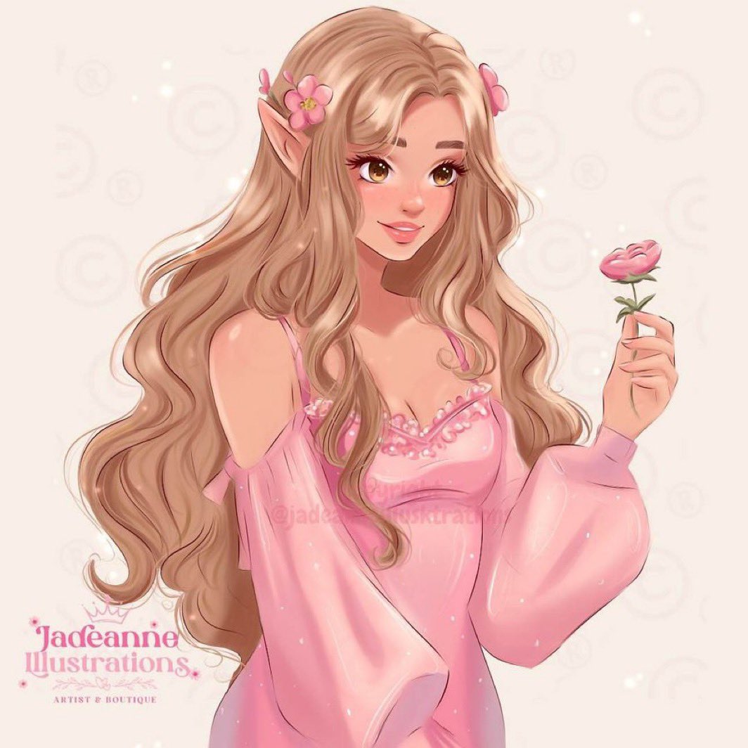 evaelains's tweet photo. happy elain archeron’s day 💗✨ https://t.co/lekjjovF8G